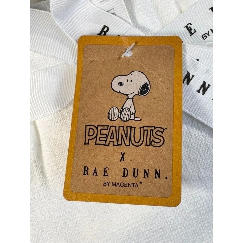 Peanuts - Rae Dunn Easter Beagle Kitchen Towels Set Of 2 18